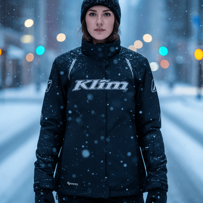 Hovedbilde Klim Strata Snøscooterjakke Dame - Sort/Metallic ...