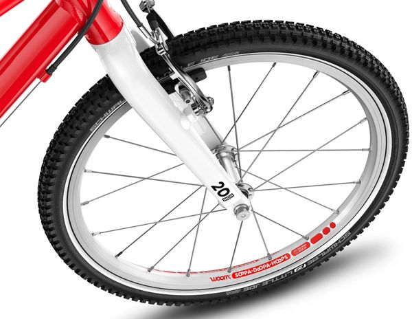 Woom Go 4 20” Barnesykkel | 7,8kg, 6-8 år, 115-130cm